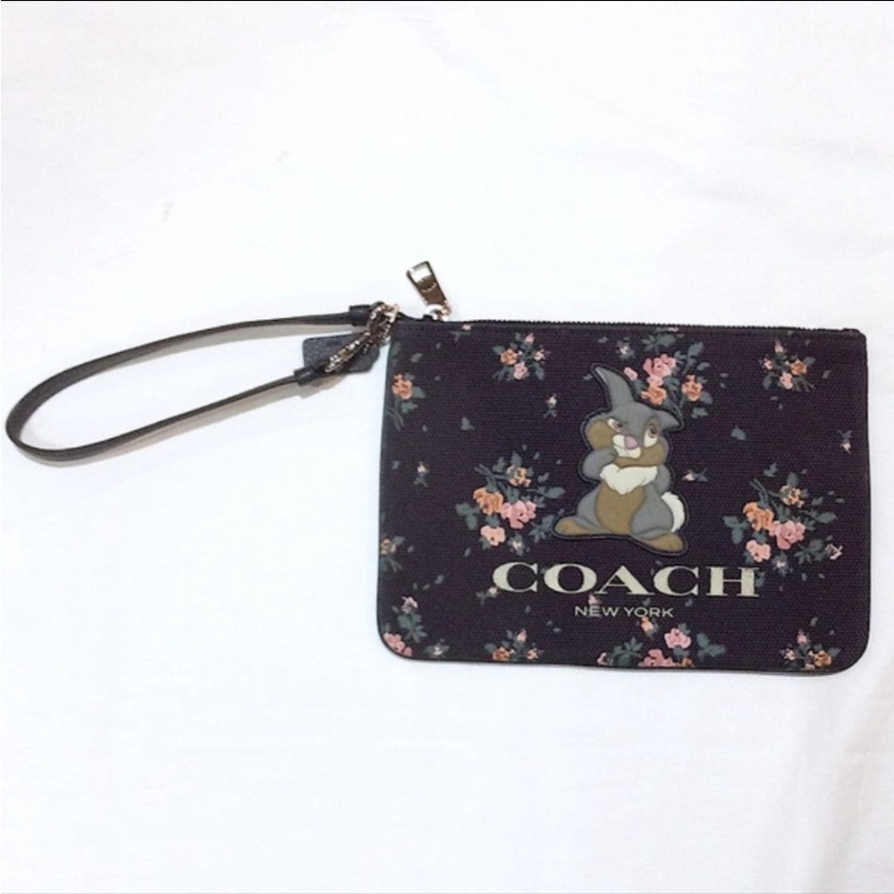 Coach x Disney Thumper Wristlet